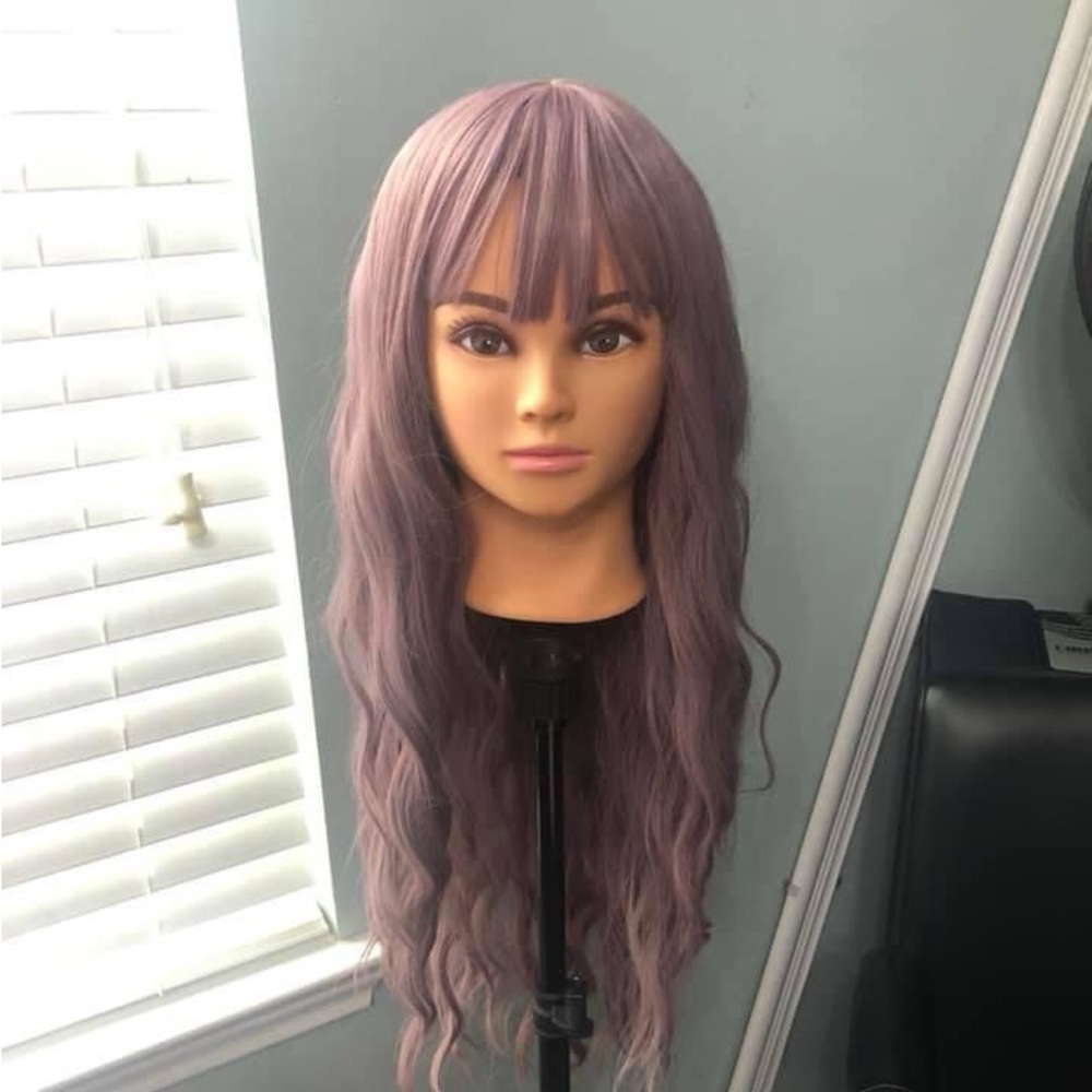 Human silk wig